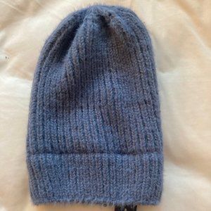 Melrose & Market Blue Wool Beanie